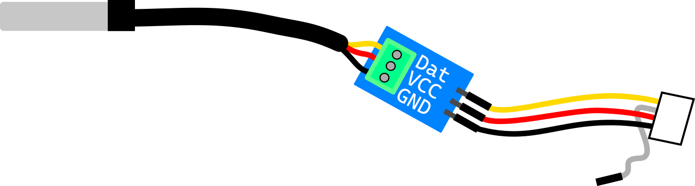 Temperatursensor mit Kabel