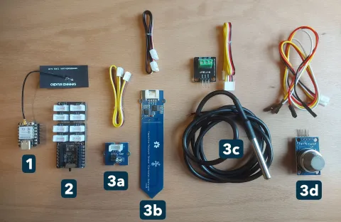 Bauteile für die Sensorik